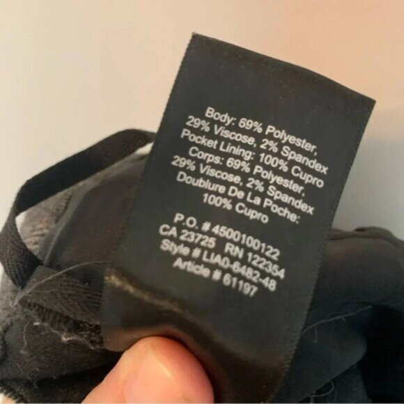 Aritzia The Group by Babaton Jimmy Pant Mid-rise Twill Trousers M - Picture 6 of 12